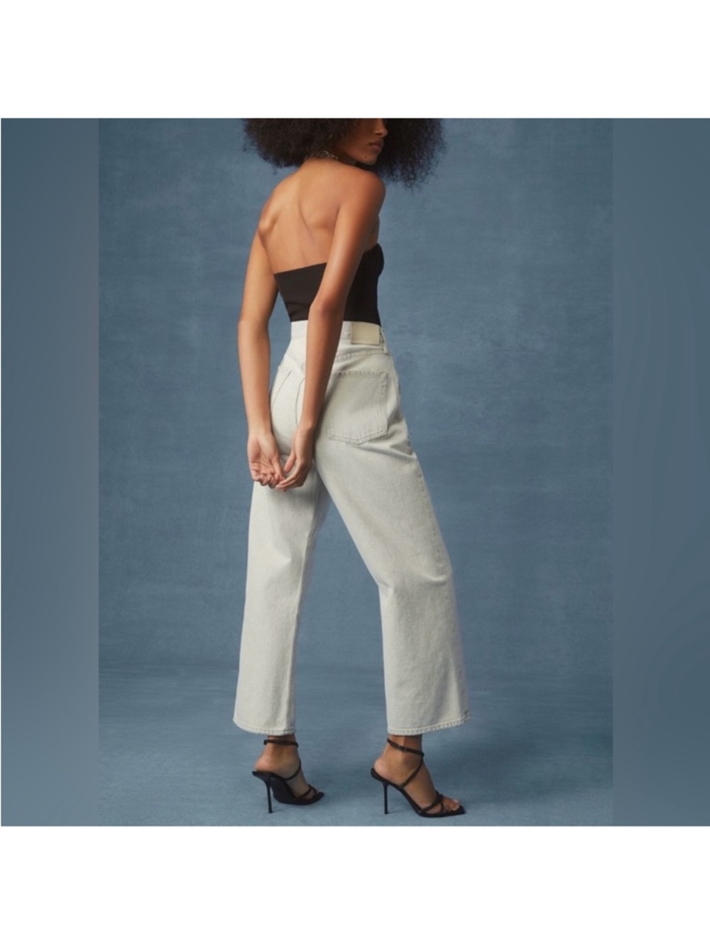 Citizens Of Humanity Light Wash Wide-Leg High rise Jean